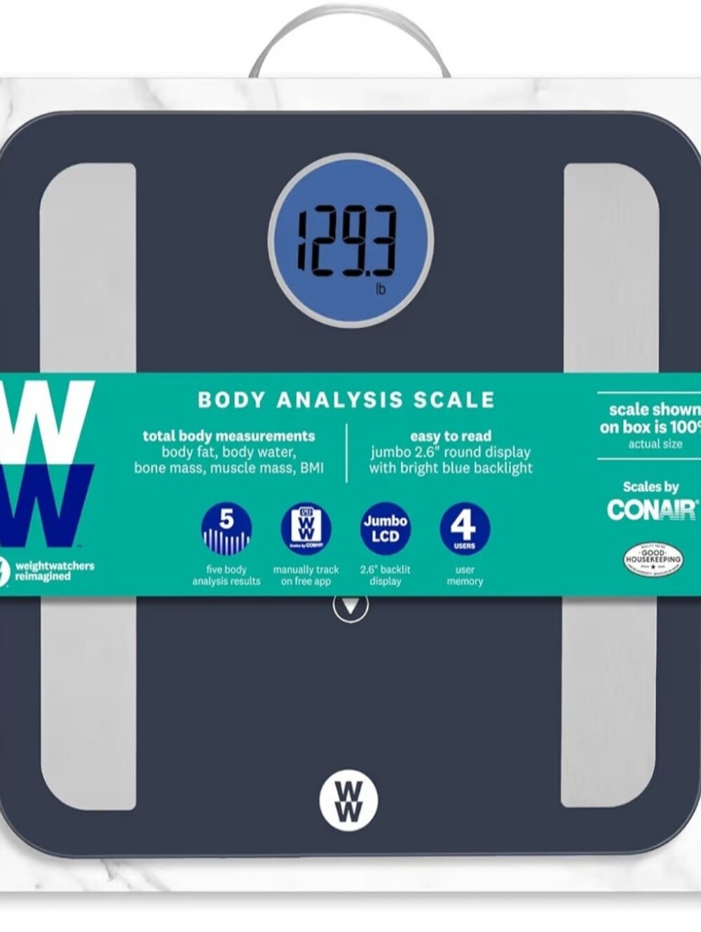 CONAIR WW Digital Body Weight Scale